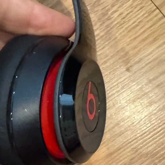 Beats Black and Red Headphones